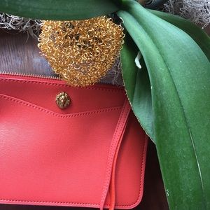 Anne Klein Orange Clutch 🍊
